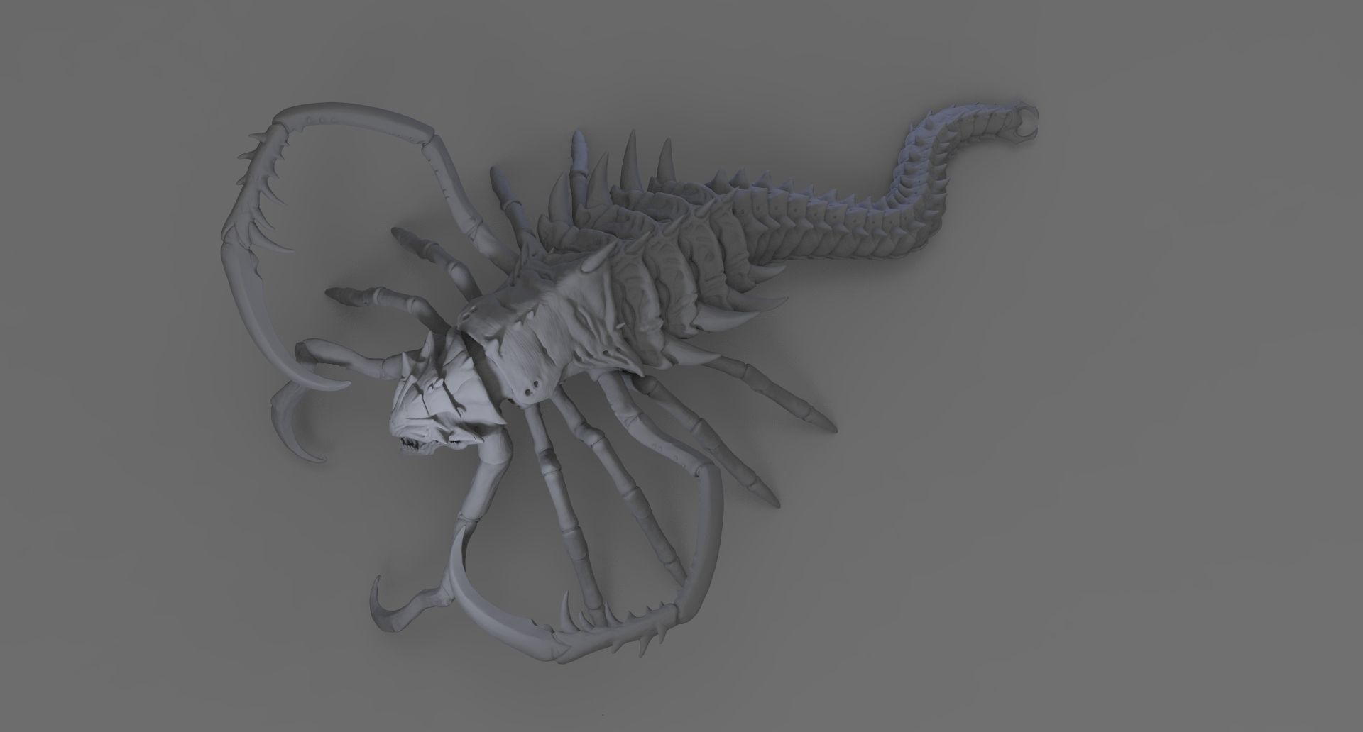 StarCraft2 Defiler 3D print model_5