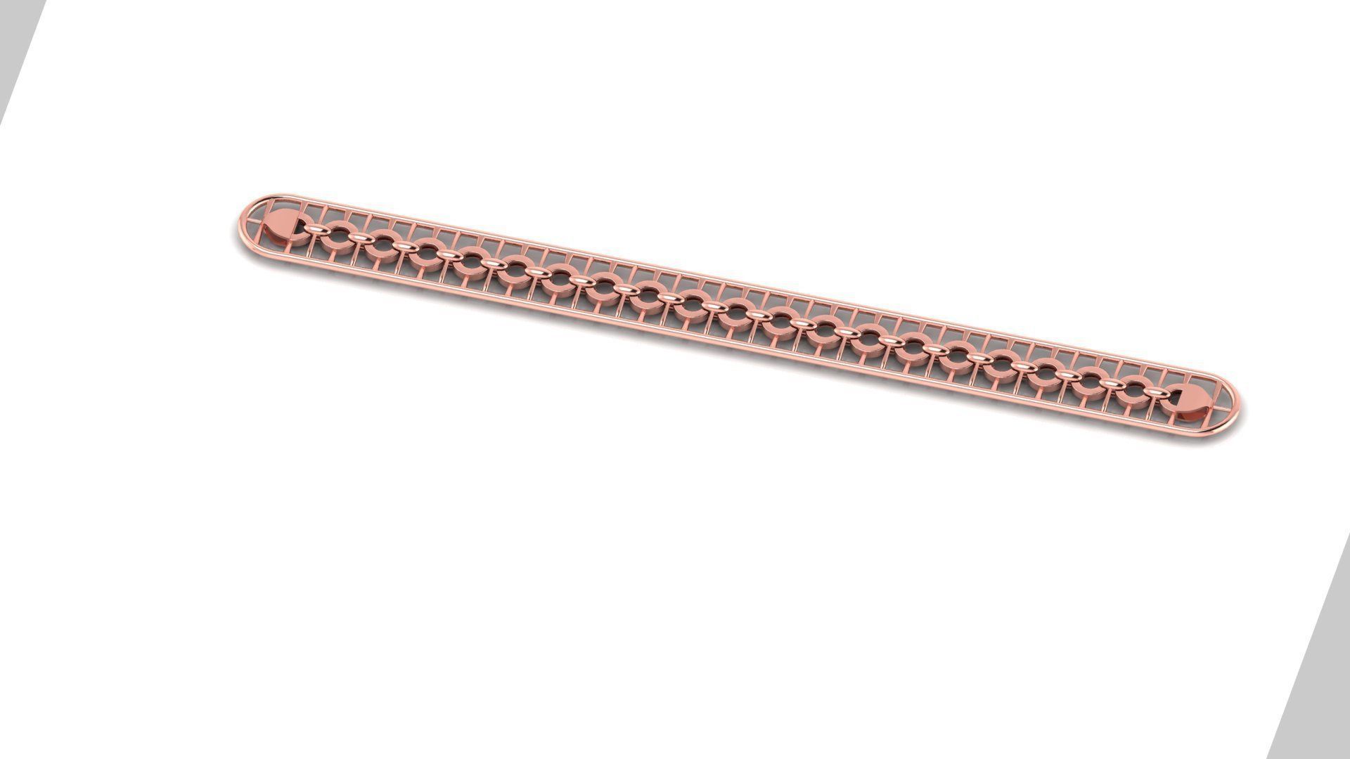 TOP STYLISH 3D PRINTABLE BRACELET OR CHAIN  3D print model_3