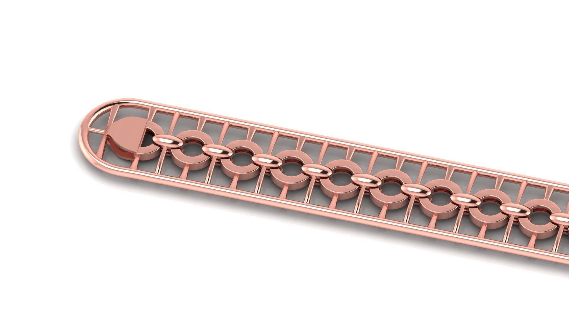 TOP STYLISH 3D PRINTABLE BRACELET OR CHAIN  3D print model_4