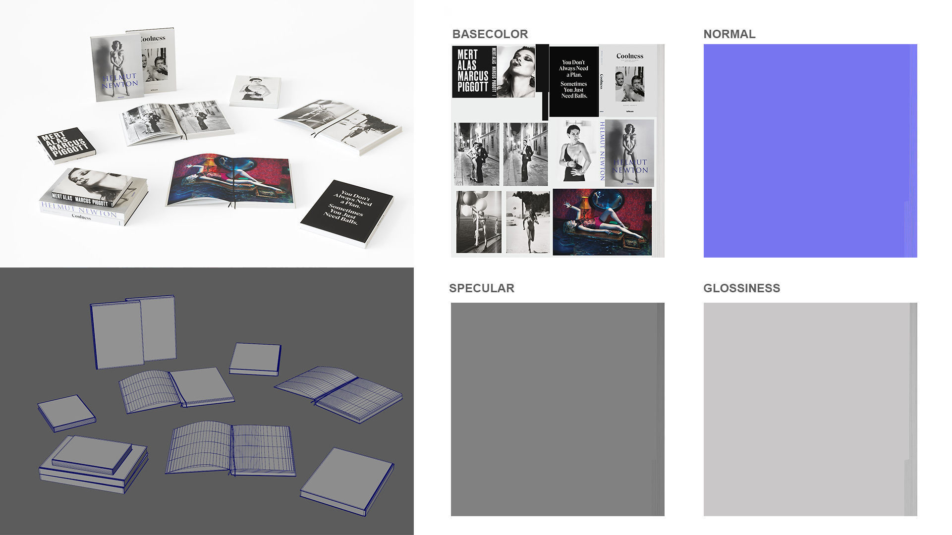 Erotic Coffetable Books 3D model_5