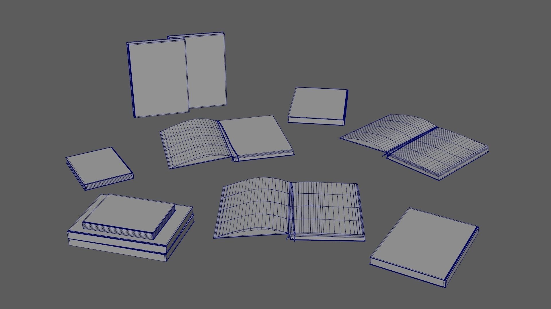 Erotic Coffetable Books 3D model_2