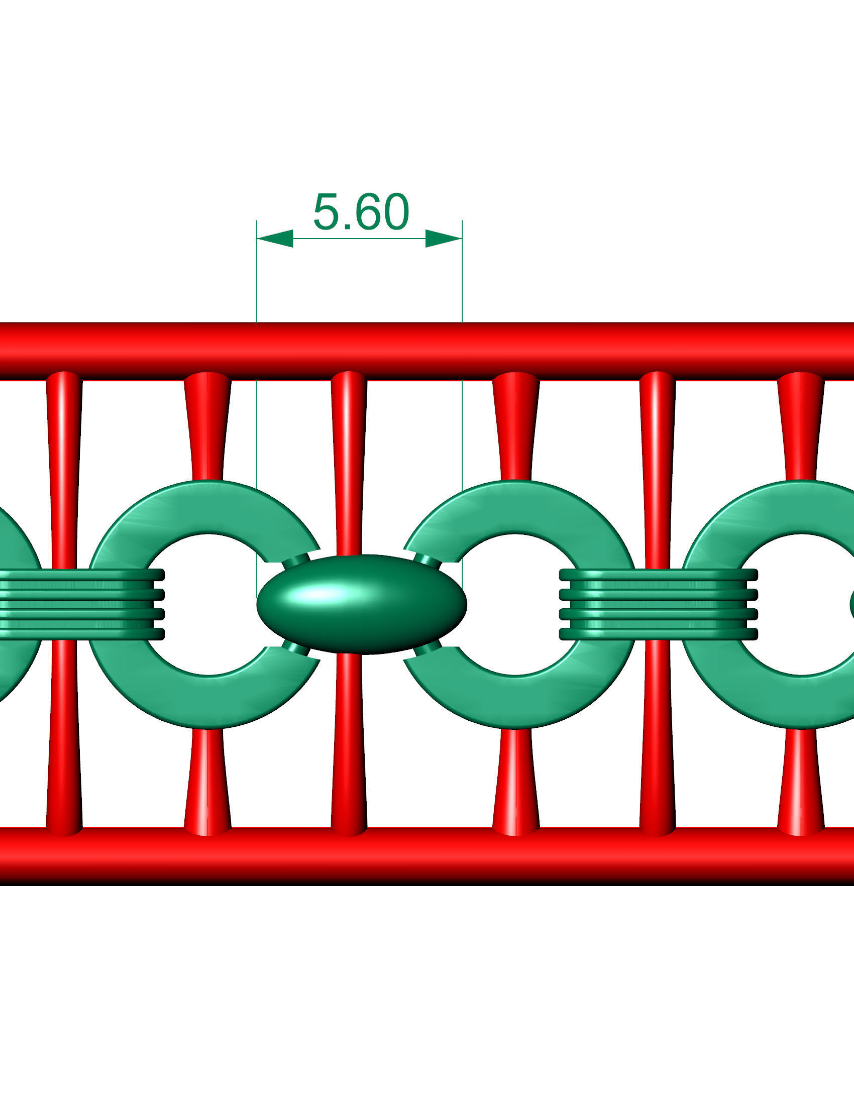 Chain and bracelet 3D Printing Models highly sold design 3D print model_6