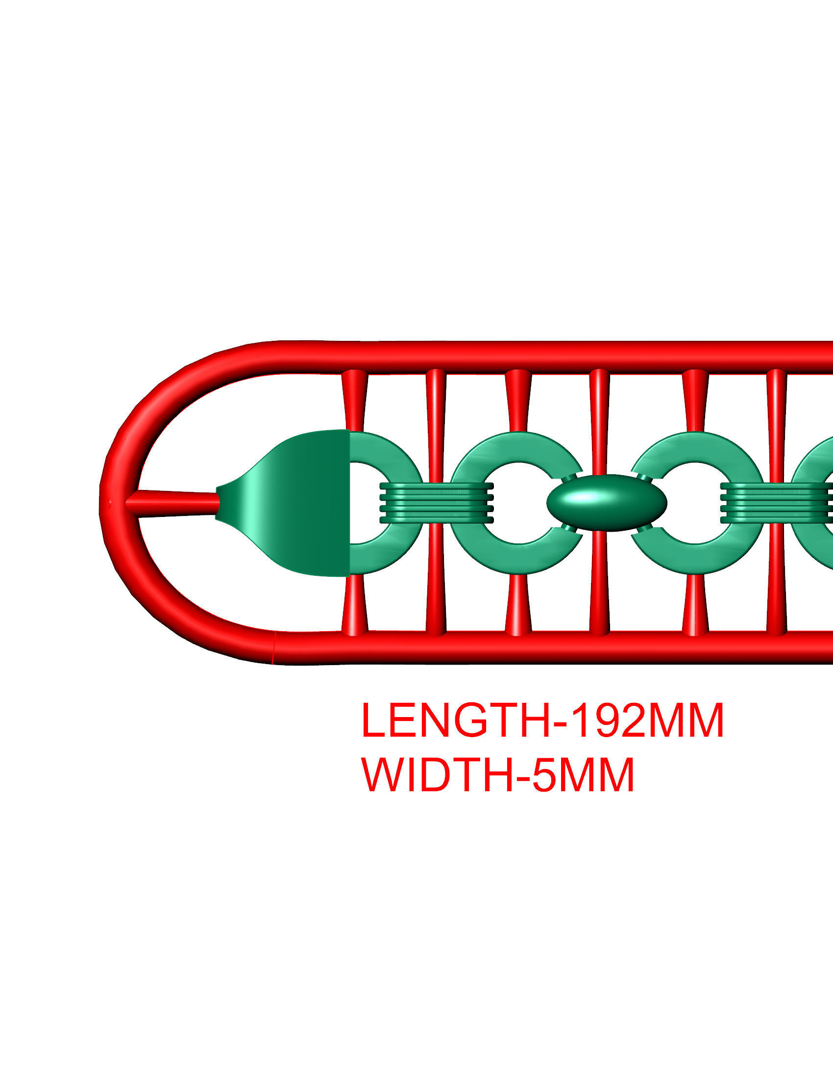 Chain and bracelet 3D Printing Models highly sold design 3D print model_7