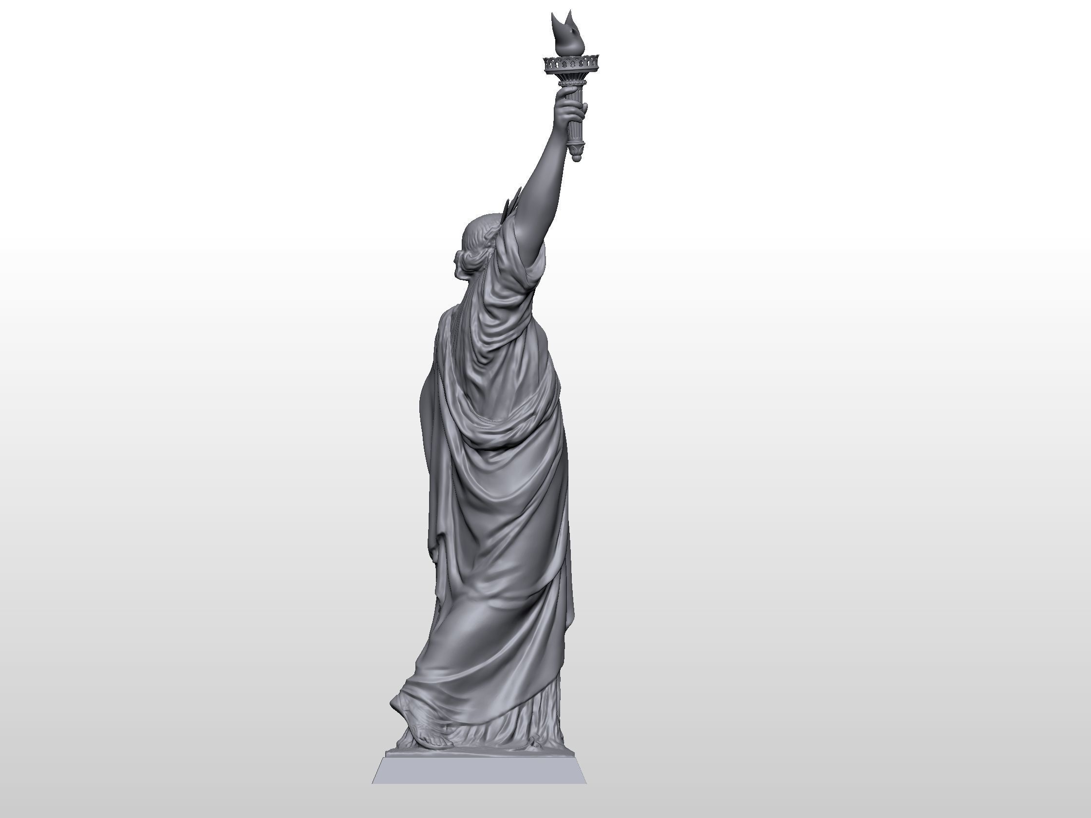 Statue of Liberty 3D print model_3