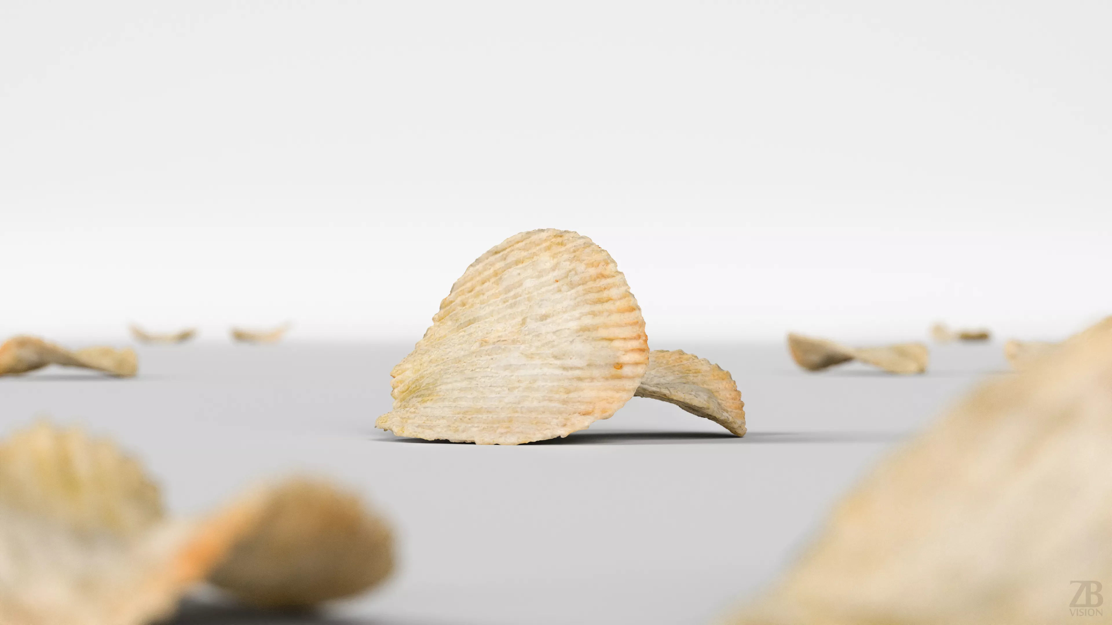 Potato Chips 3D model_1