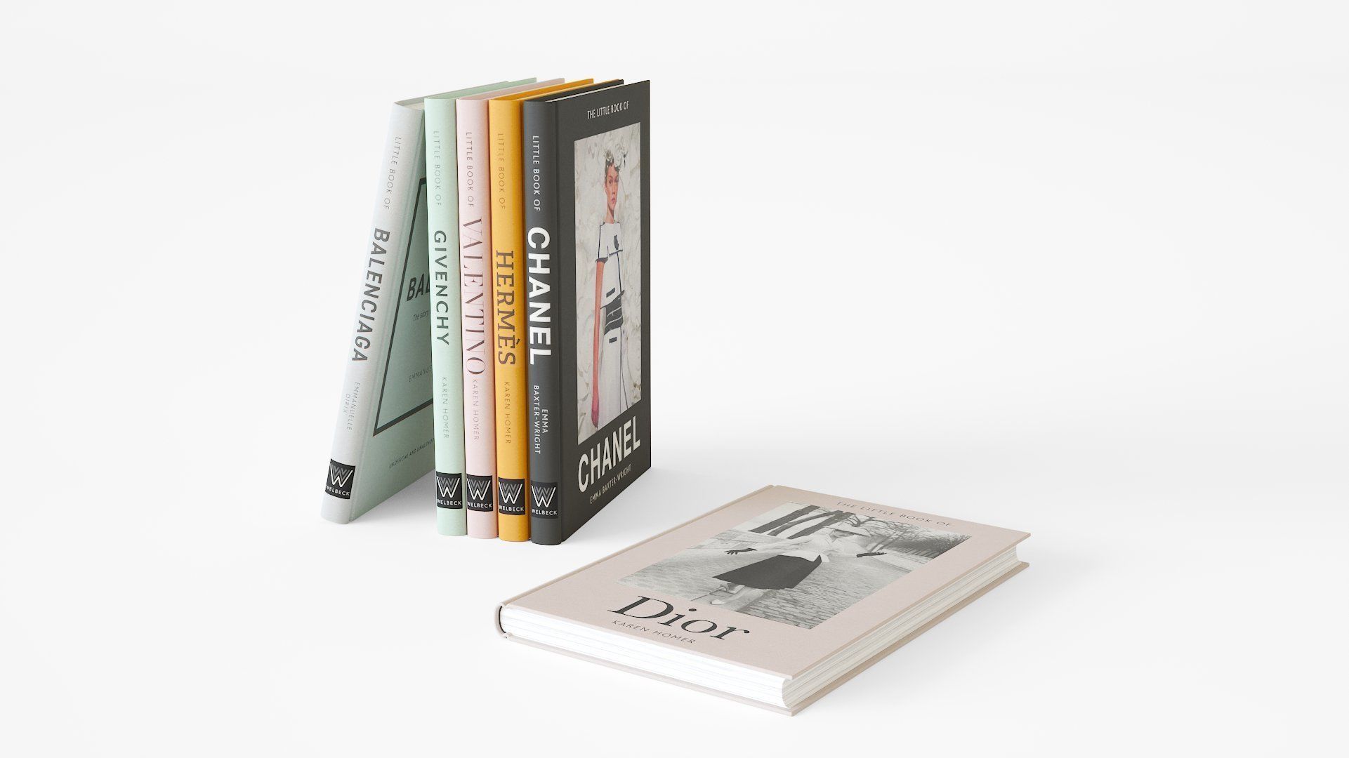 Little Guide to Style Books Dior 3D model