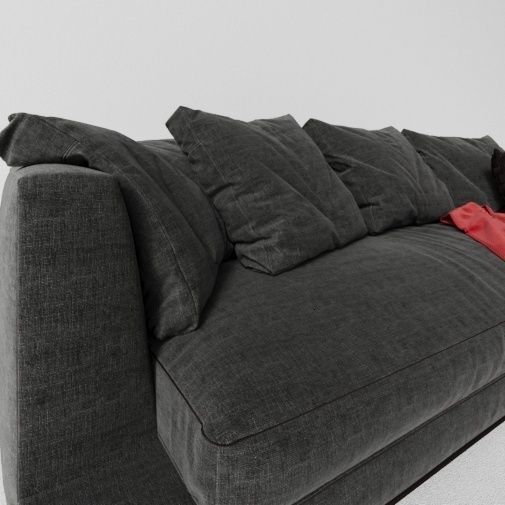 Group of Modern Sofas 3D model_24