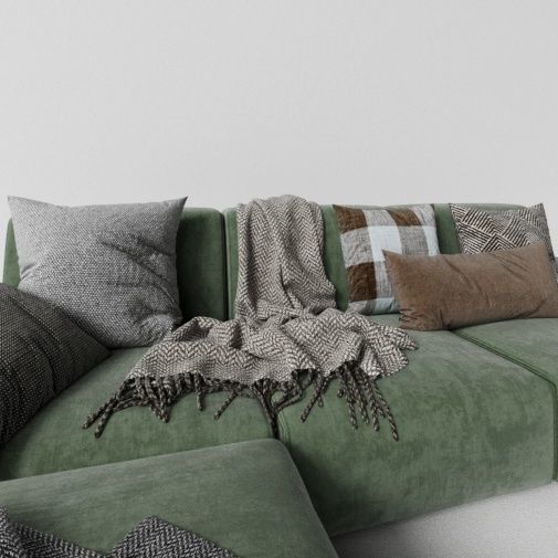 Group of Modern Sofas 3D model_16