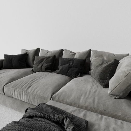 Group of Modern Sofas 3D model_14