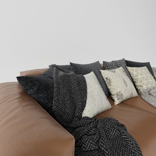 Group of Modern Sofas 3D model_18