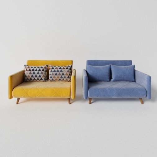 Group of Modern Sofas 3D model_19