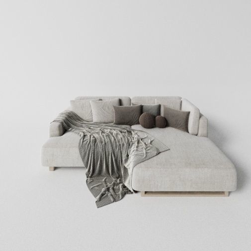 Group of Modern Sofas 3D model_11