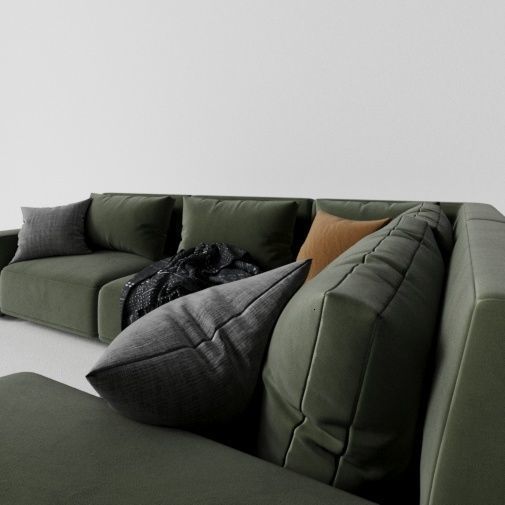 Group of Modern Sofas 3D model_8