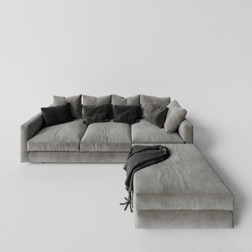 Group of Modern Sofas 3D model_13