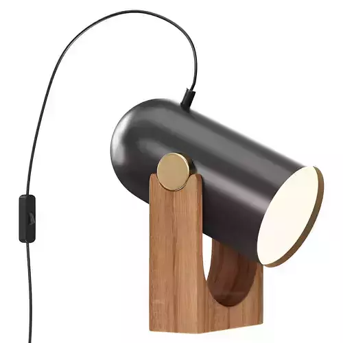 Carronade Table Wall Lamp 3D model