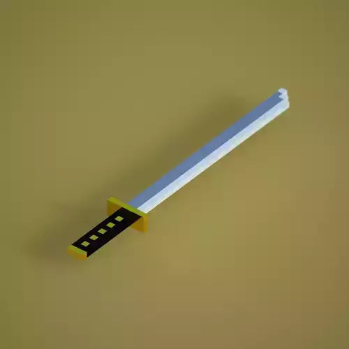 Voxel Katana