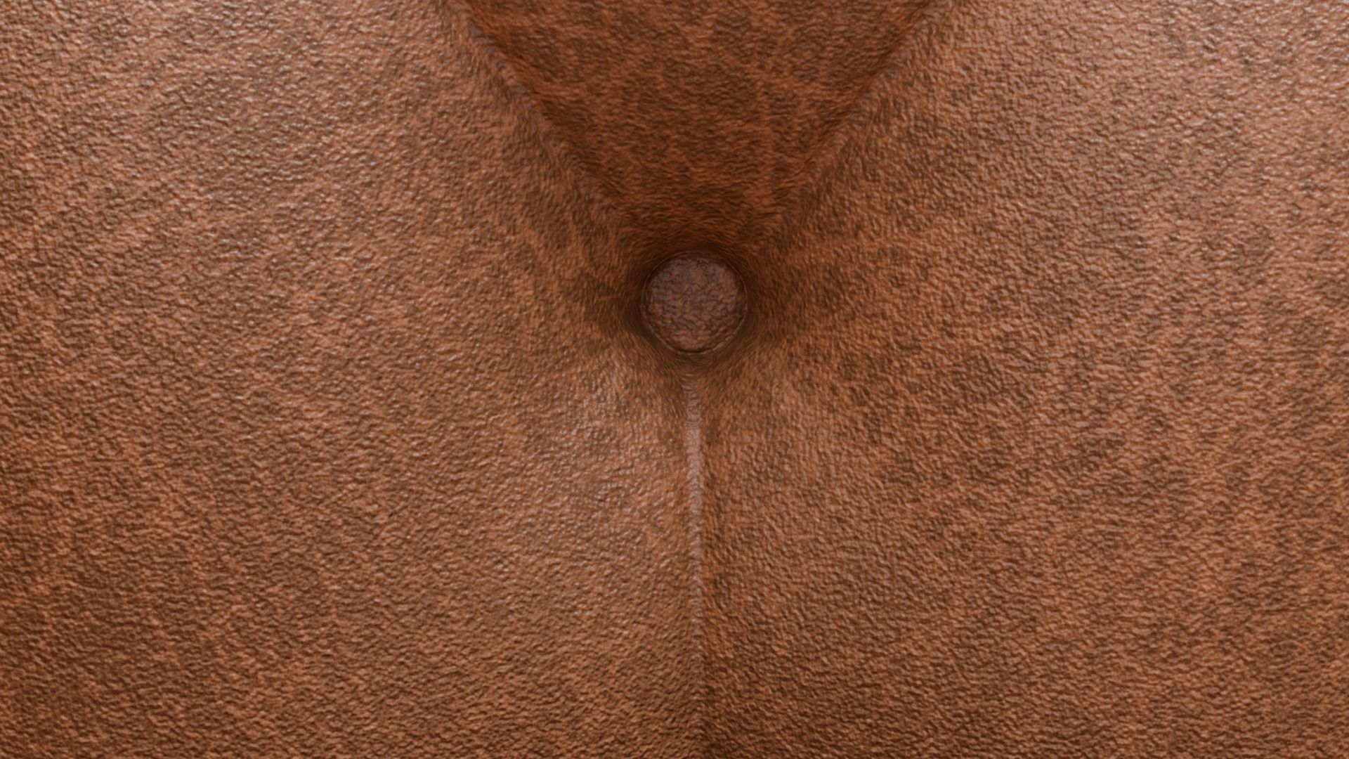 Tuffed Leather Sofa 3D Model Free low-poly 3D model_1