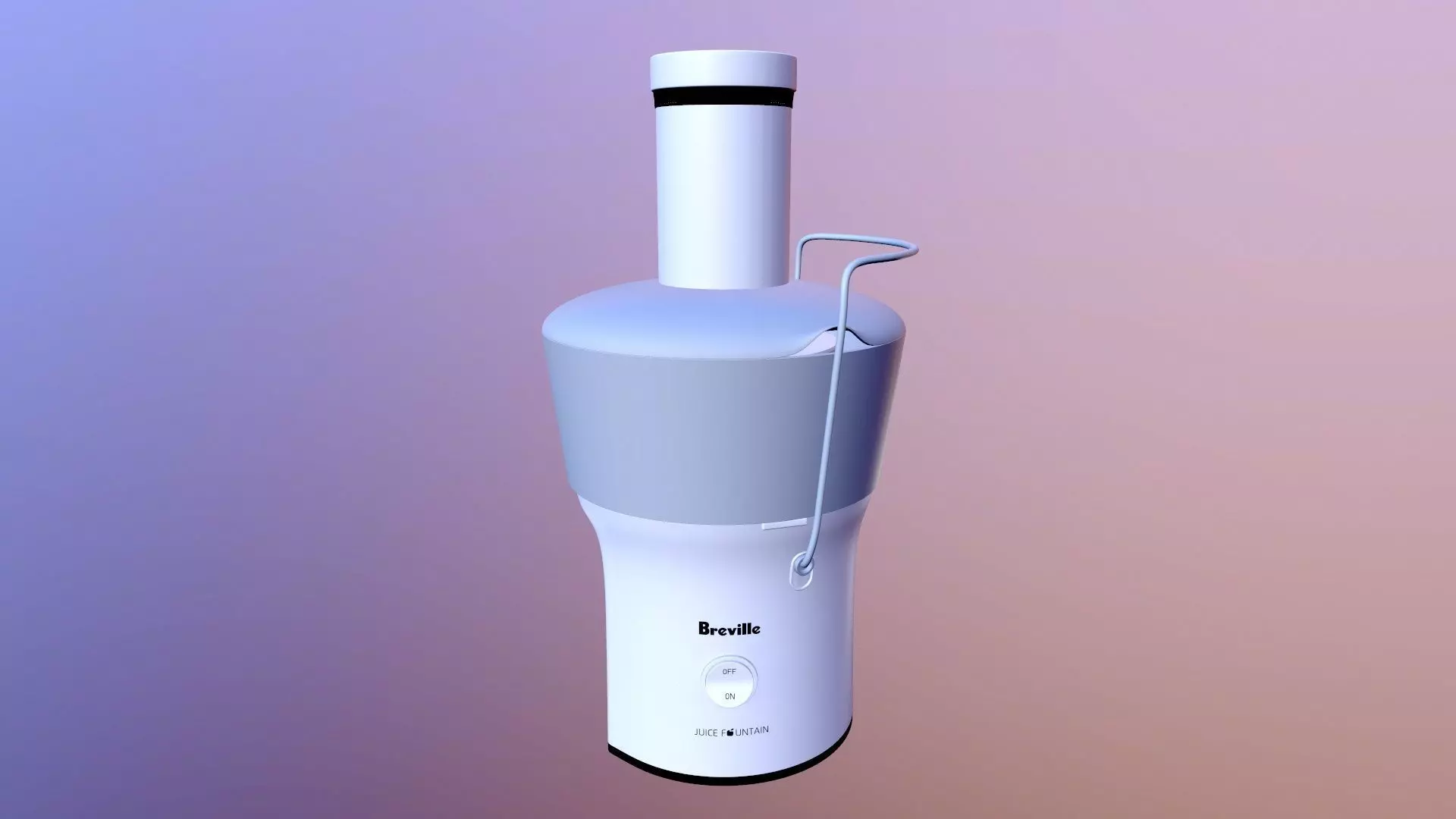 Breville Juicer 3D model