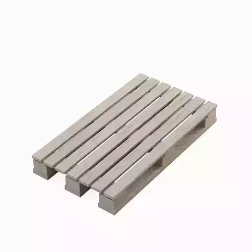 Wooden Pallet 01 Low-poly 3D model