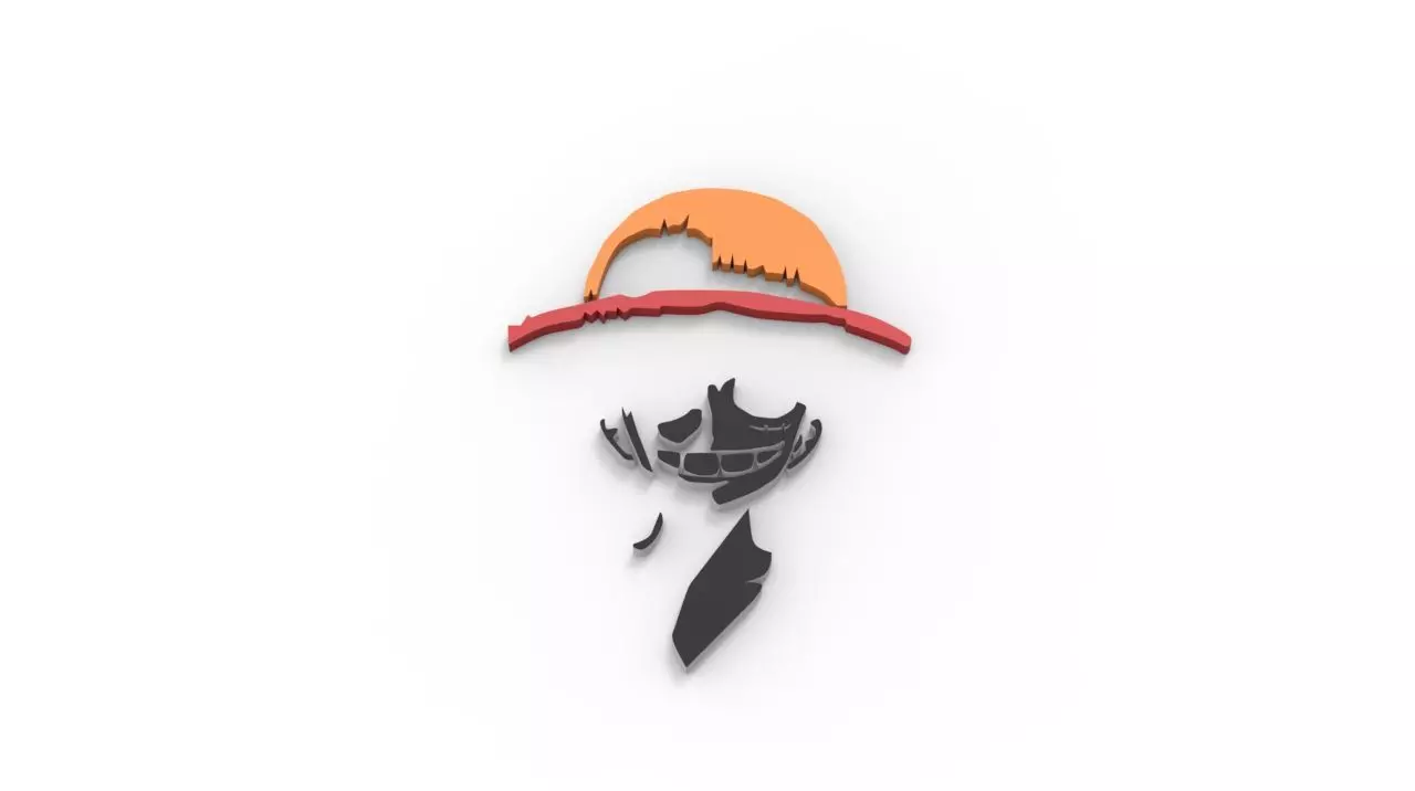 luffy  3D print model_0