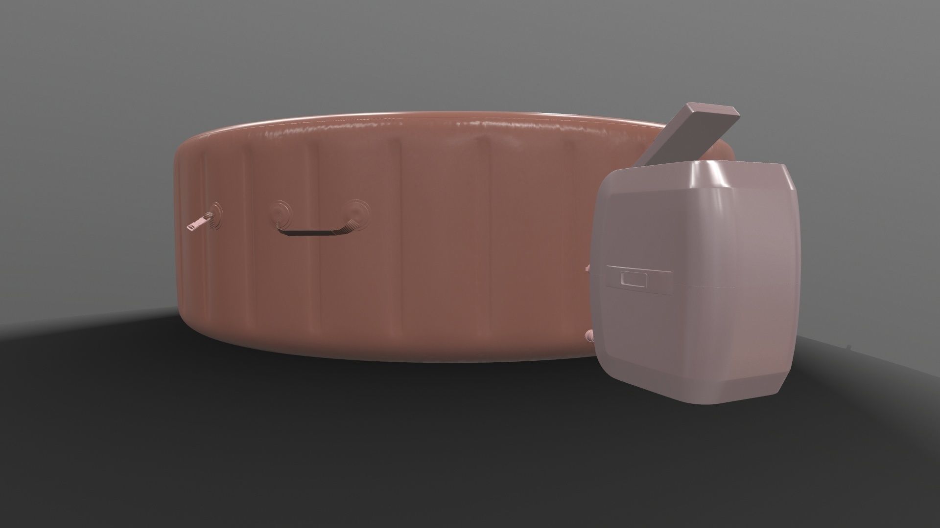 Hot Tub 3D model_7