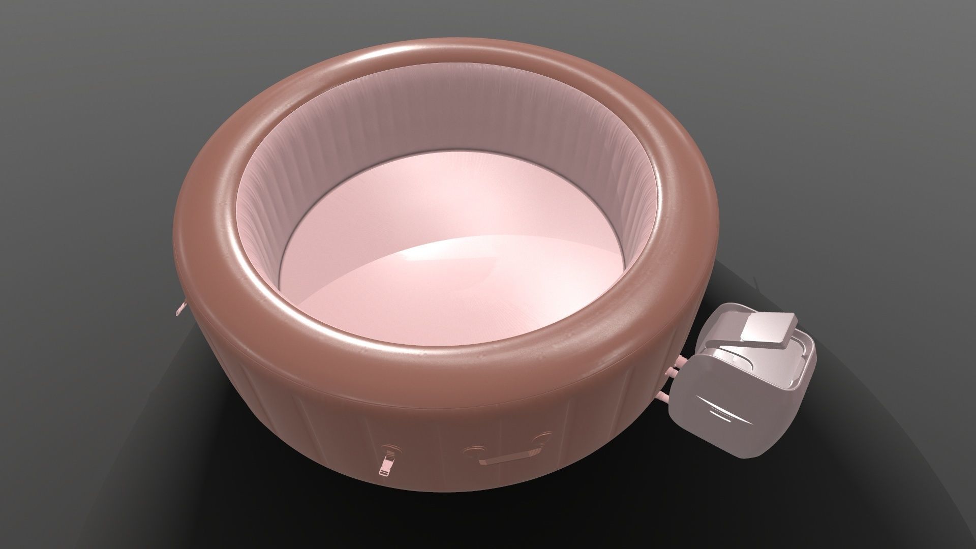 Hot Tub 3D model_5