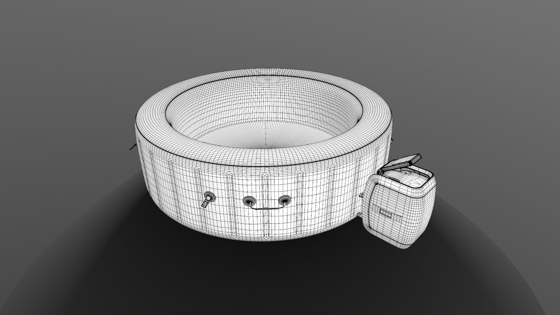 Hot Tub 3D model_8