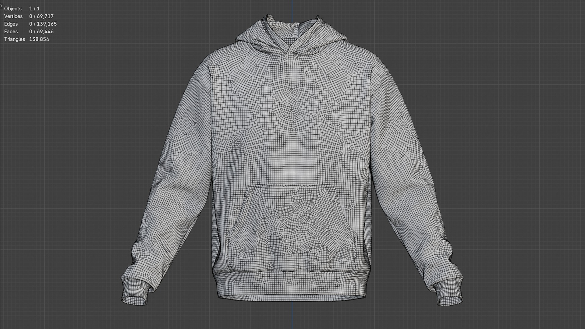 Hoodie 3D model_7