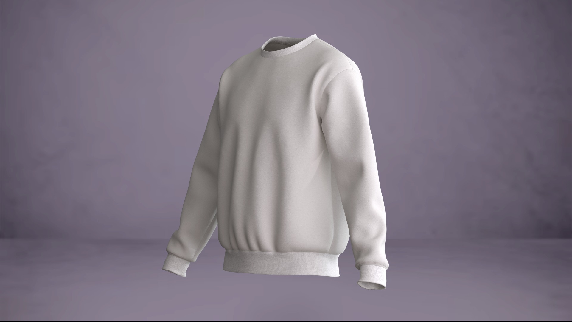 Sweatshirt 3D model_2