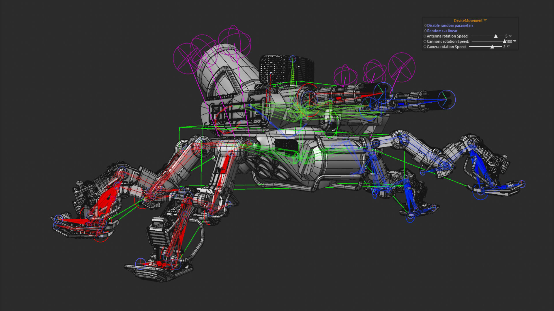 MK-23 TARANTULA Low-poly 3D model_11