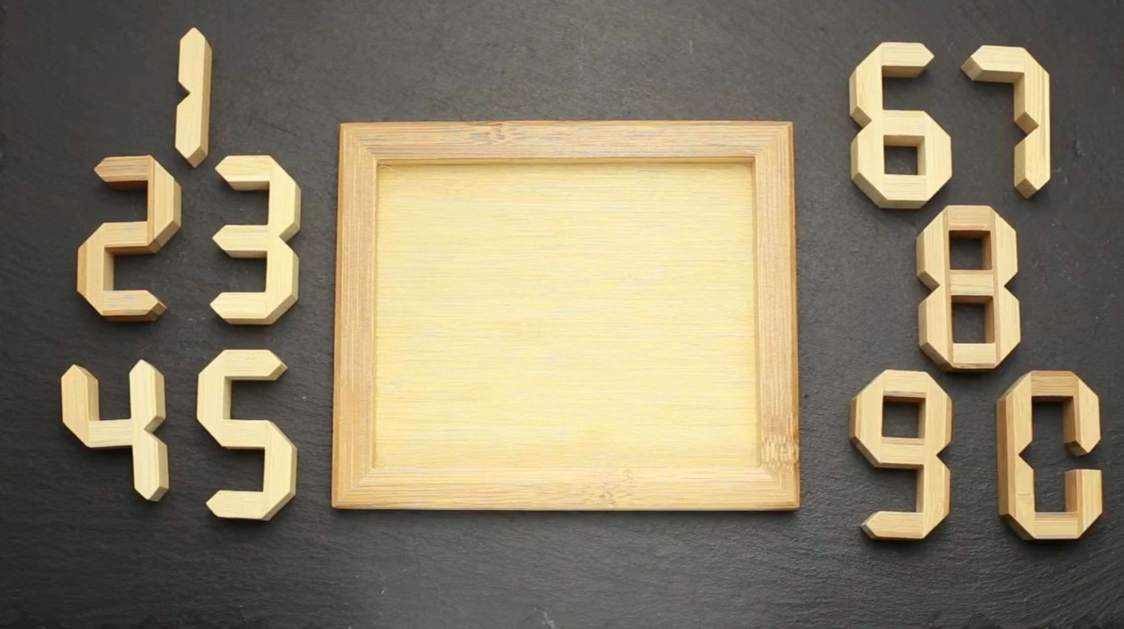 Printable Tricky Numbers Puzzle 3D print model_7