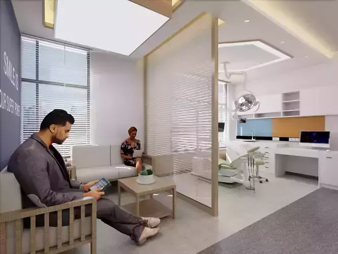 Modern Scenes Dental Clinic interior design 