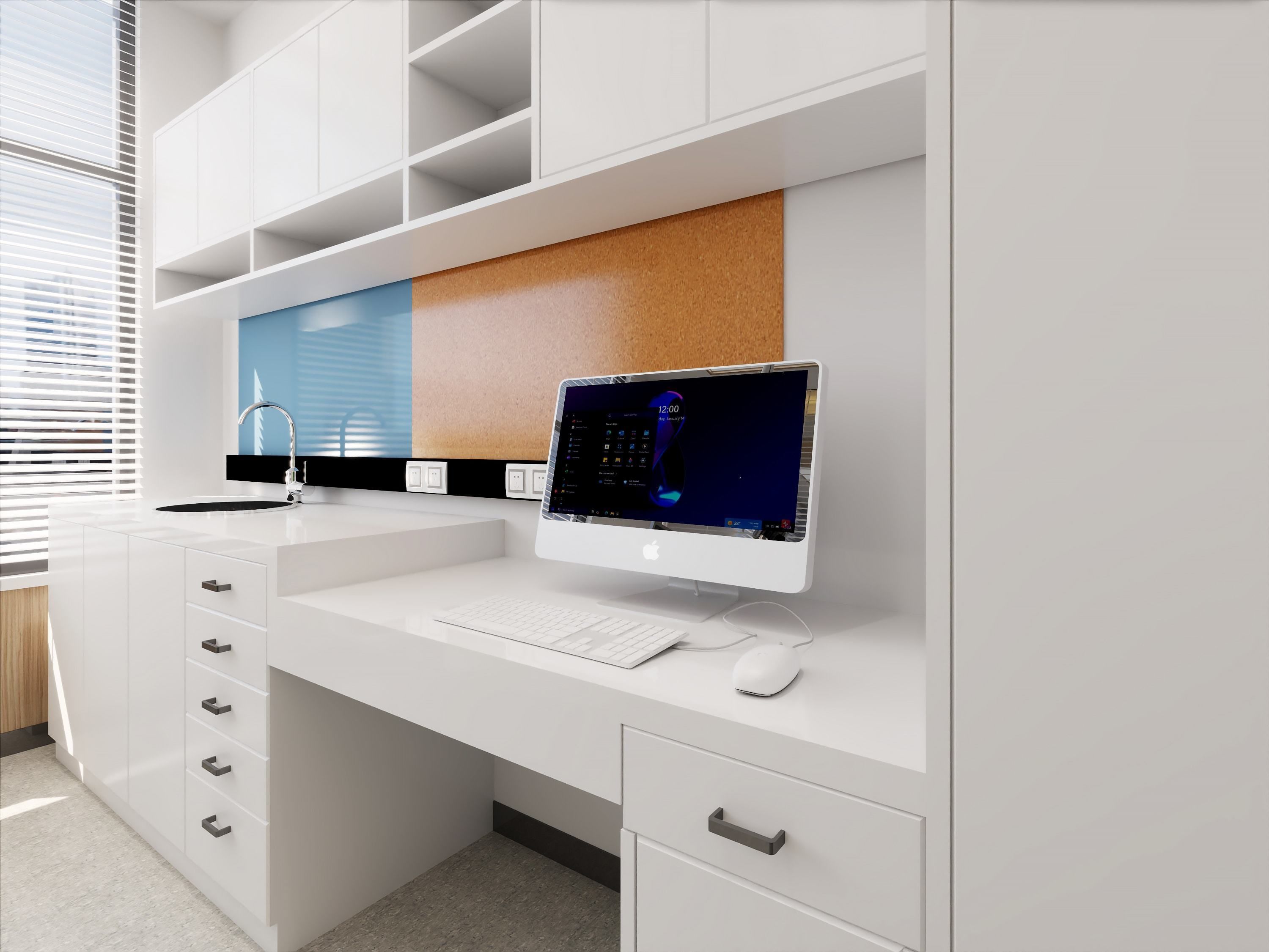 Modern Scenes Dental Clinic interior design  3D model_7