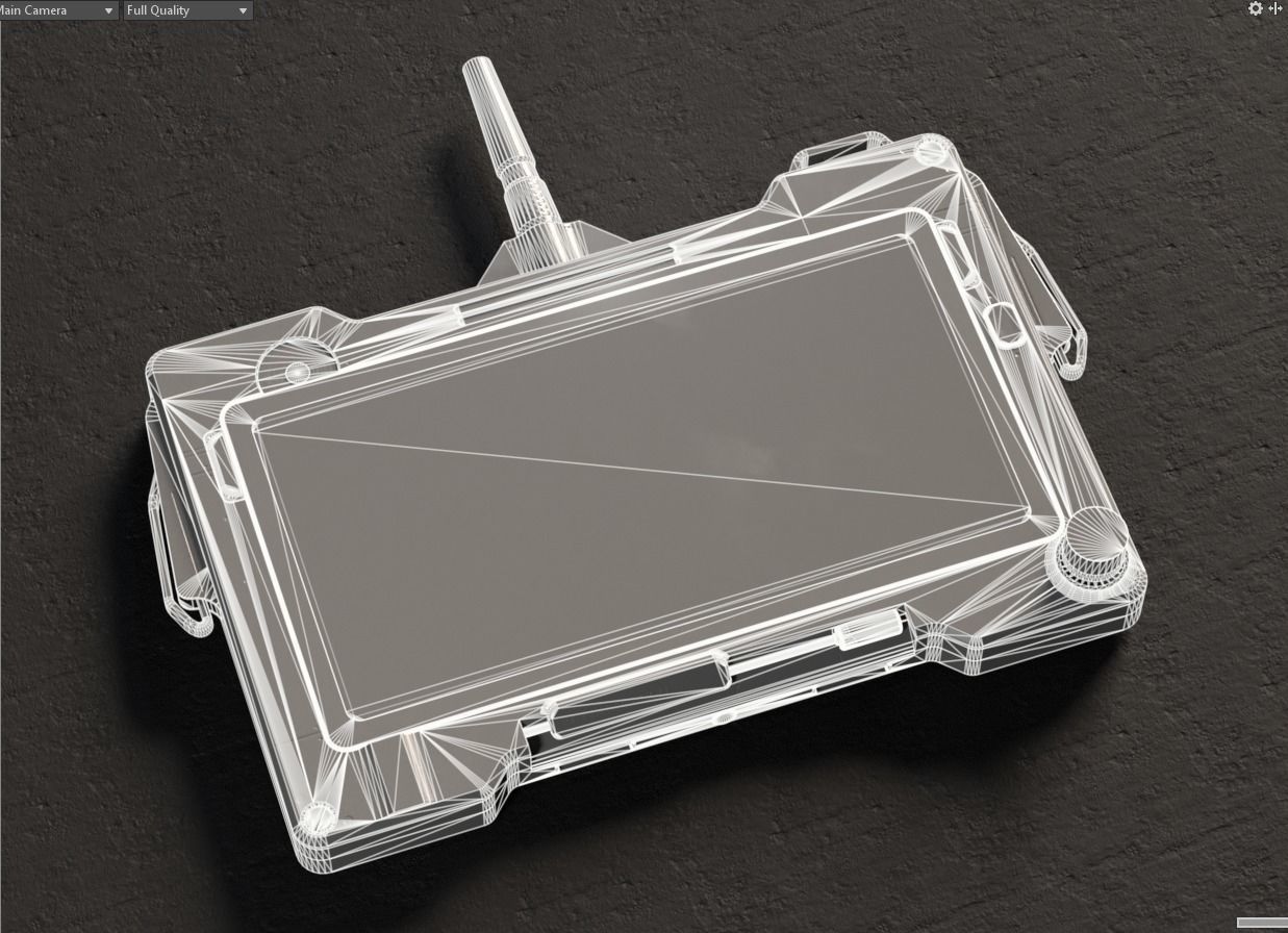 Sci-fi Controller V42 PBR Low-poly 3D model_13