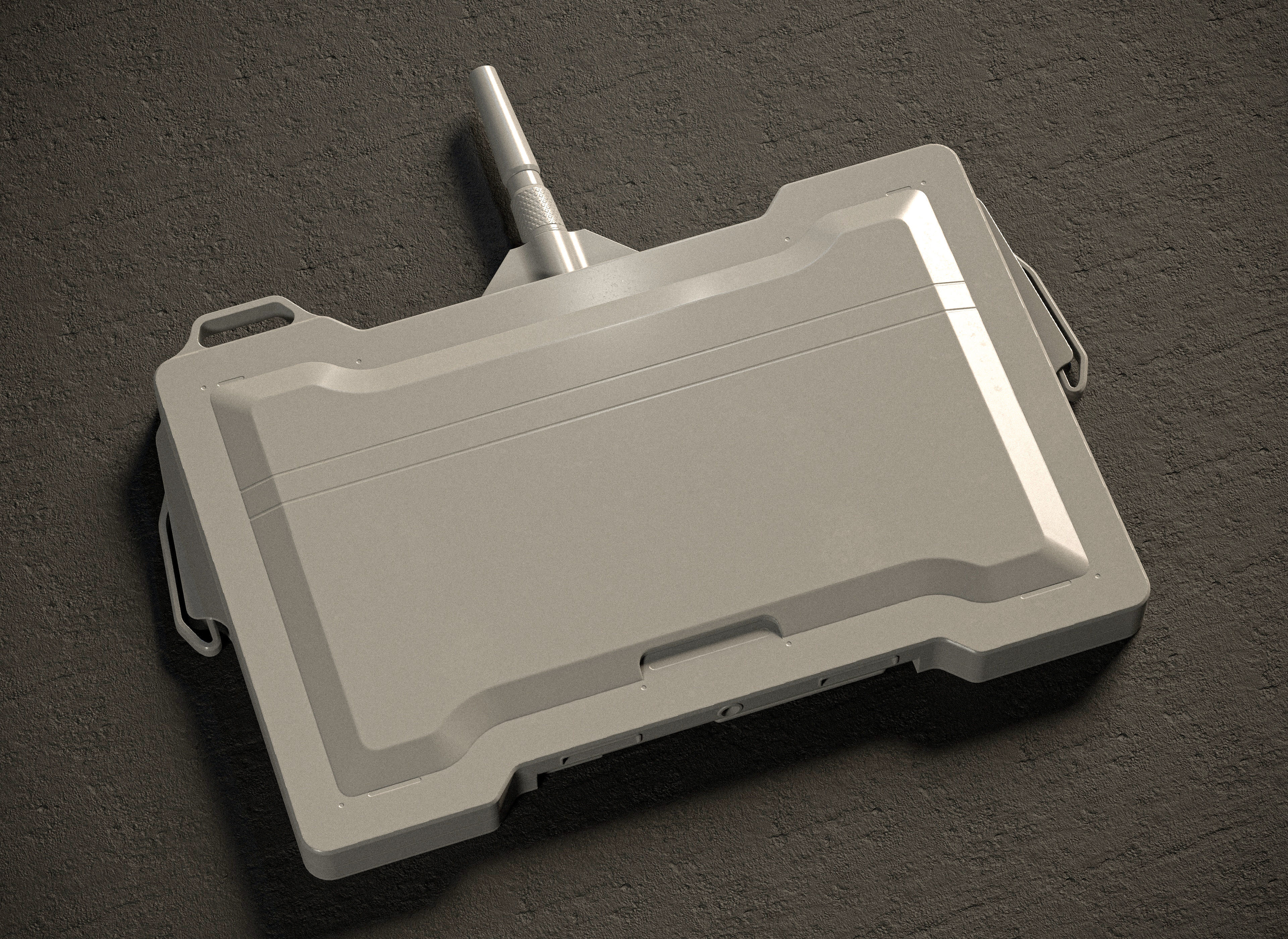 Sci-fi Controller V42 PBR Low-poly 3D model_10