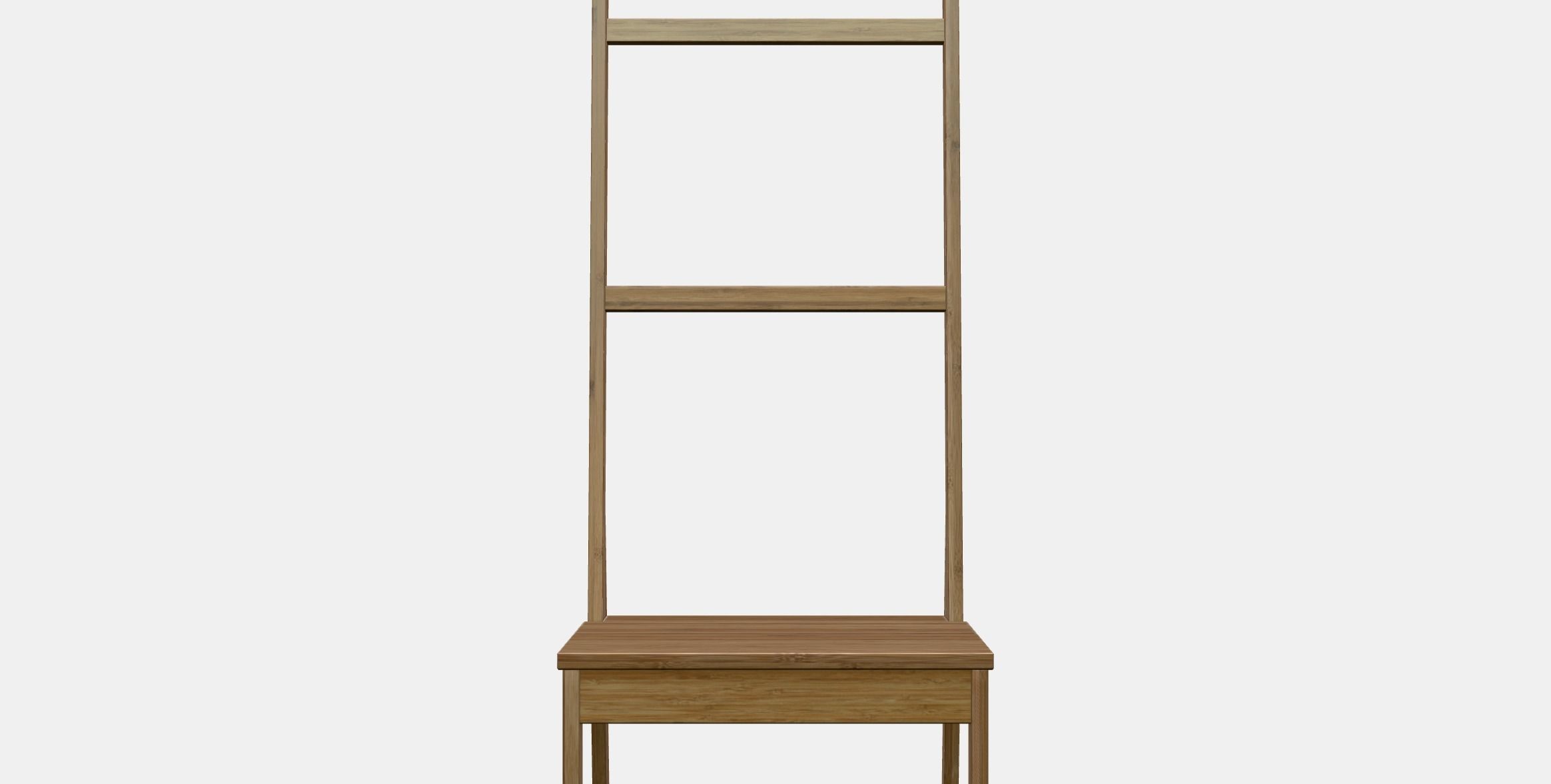 RAGRUND Towel rack chair Low-poly 3D model_11