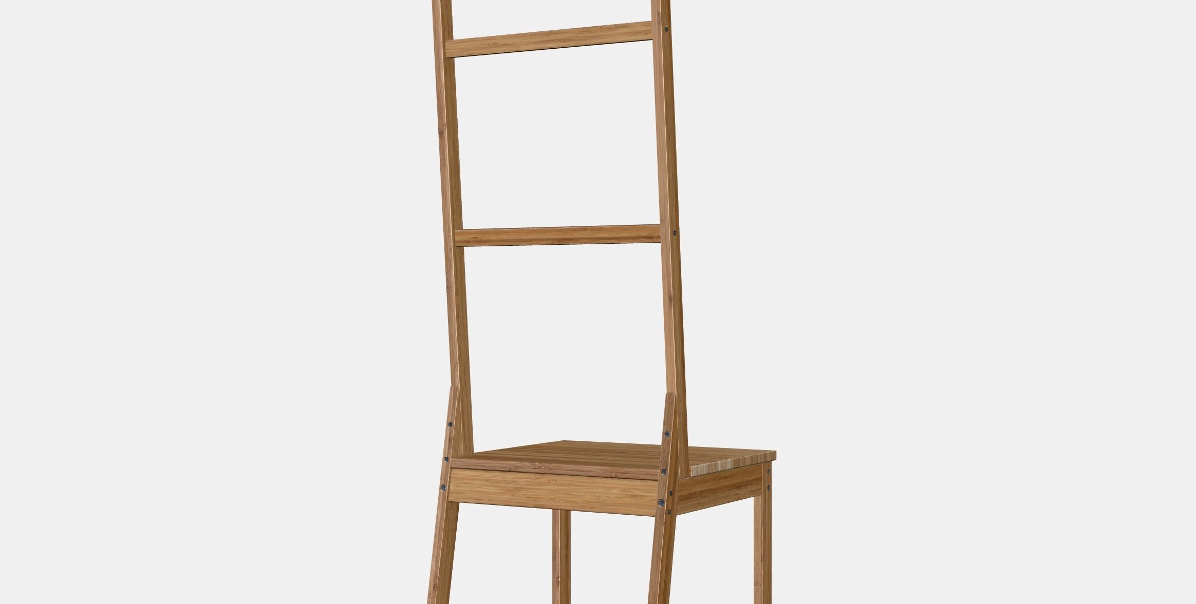 RAGRUND Towel rack chair Low-poly 3D model_8