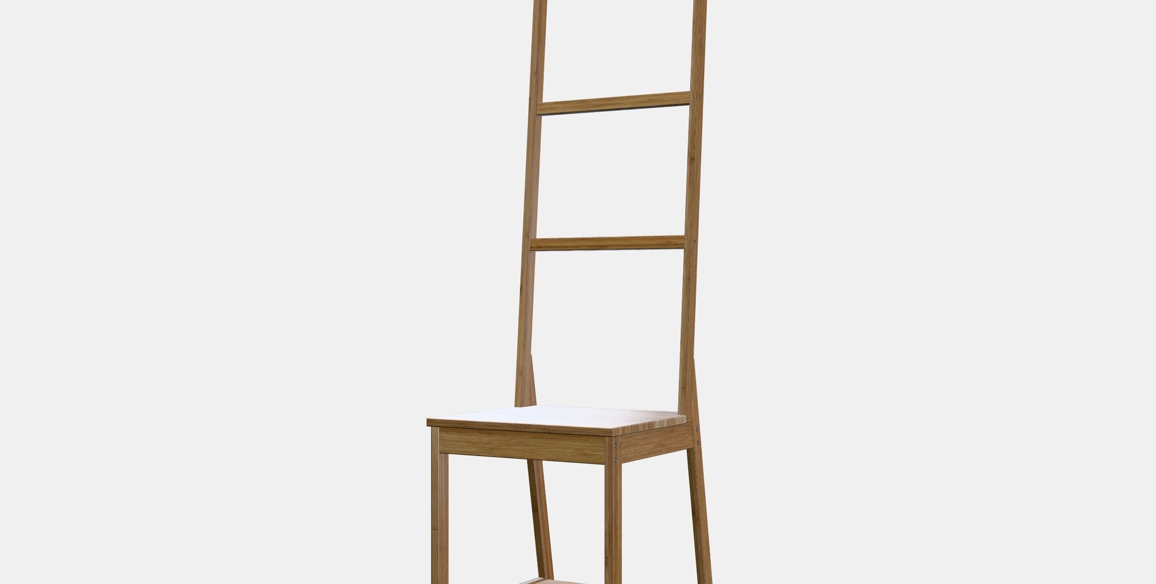 RAGRUND Towel rack chair Low-poly 3D model_13
