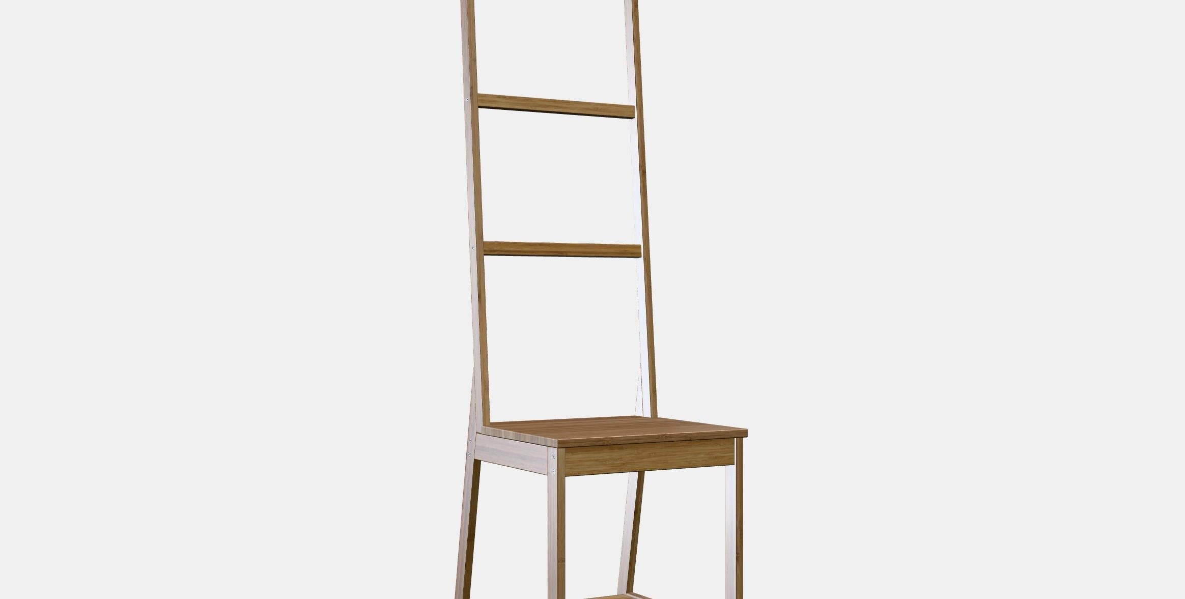 RAGRUND Towel rack chair Low-poly 3D model_9