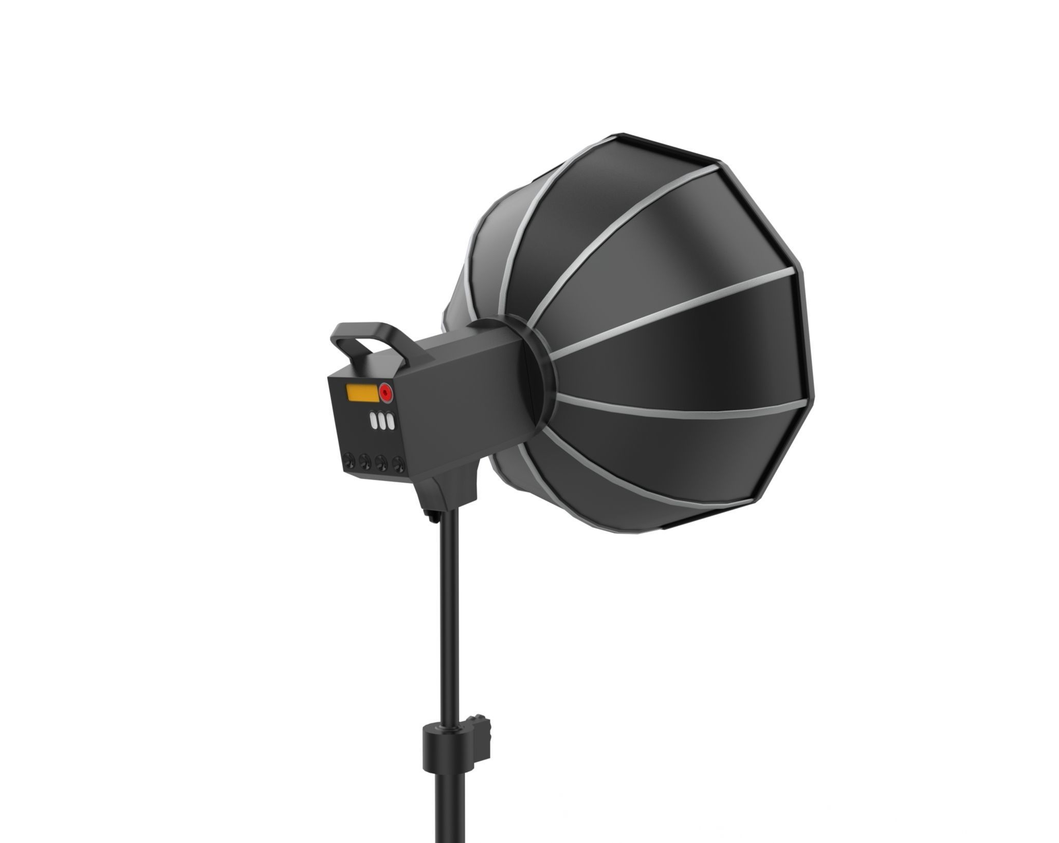 Studio Backdrop And Lights Kit Collection 3D model_12