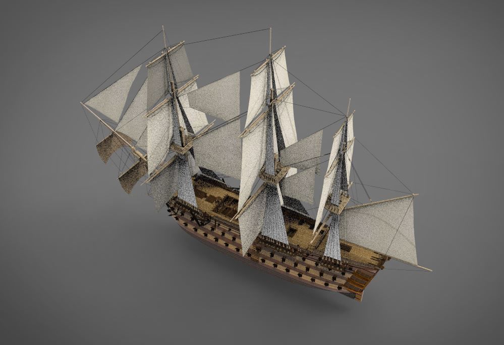 HMS Victory 3D model_1
