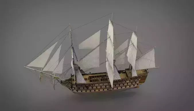 HMS Victory 3D model