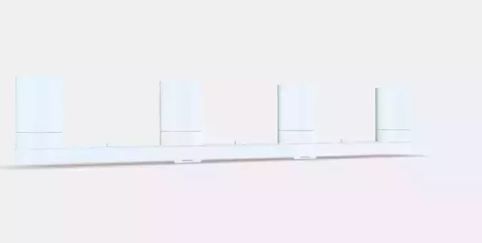 NYMANE Ceiling spotlight with 4 spots