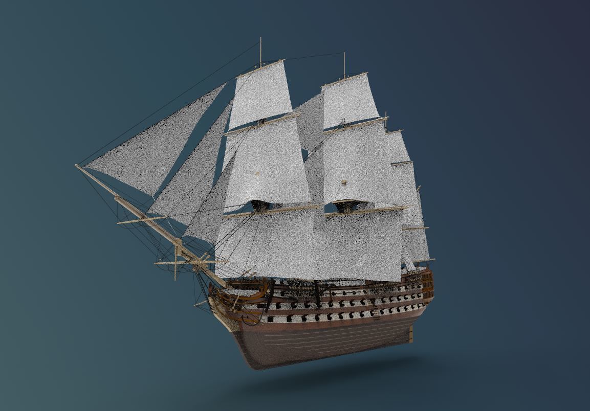 HMS Victory 3D model_4