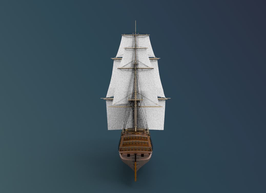 HMS Victory 3D model_3