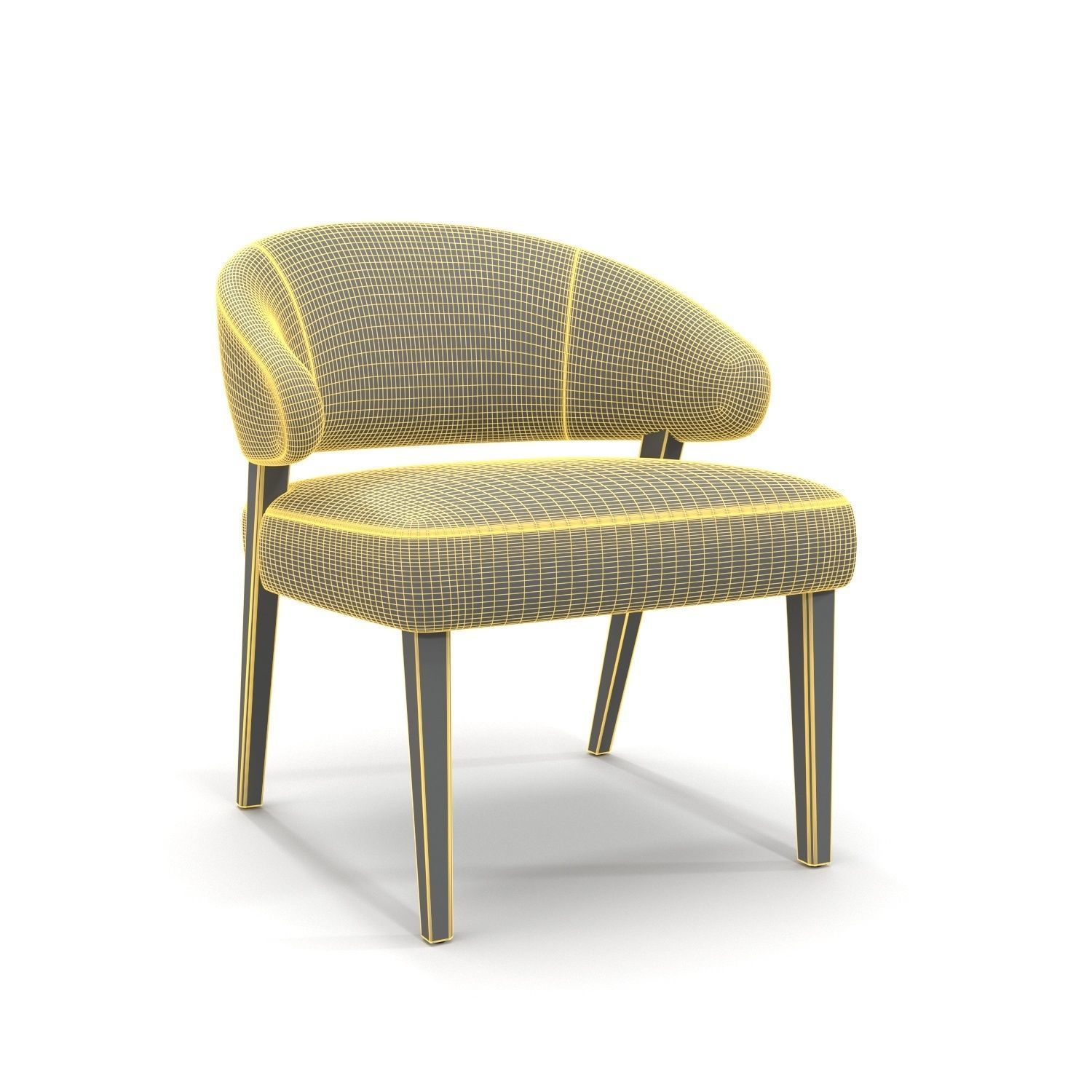 Cahn Cocktail Lounge Chair 3D model_5