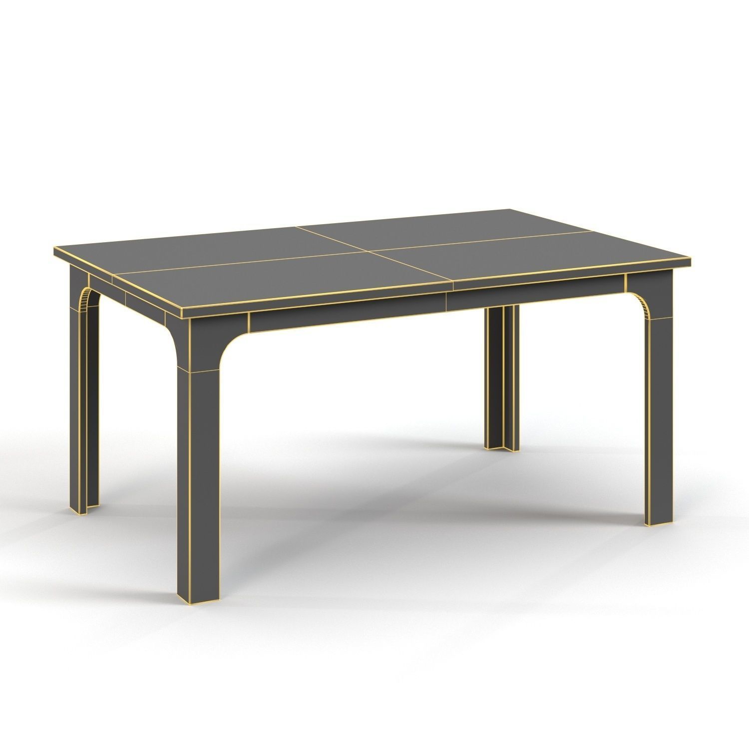 Craft Kids Table PBR 3D model_5