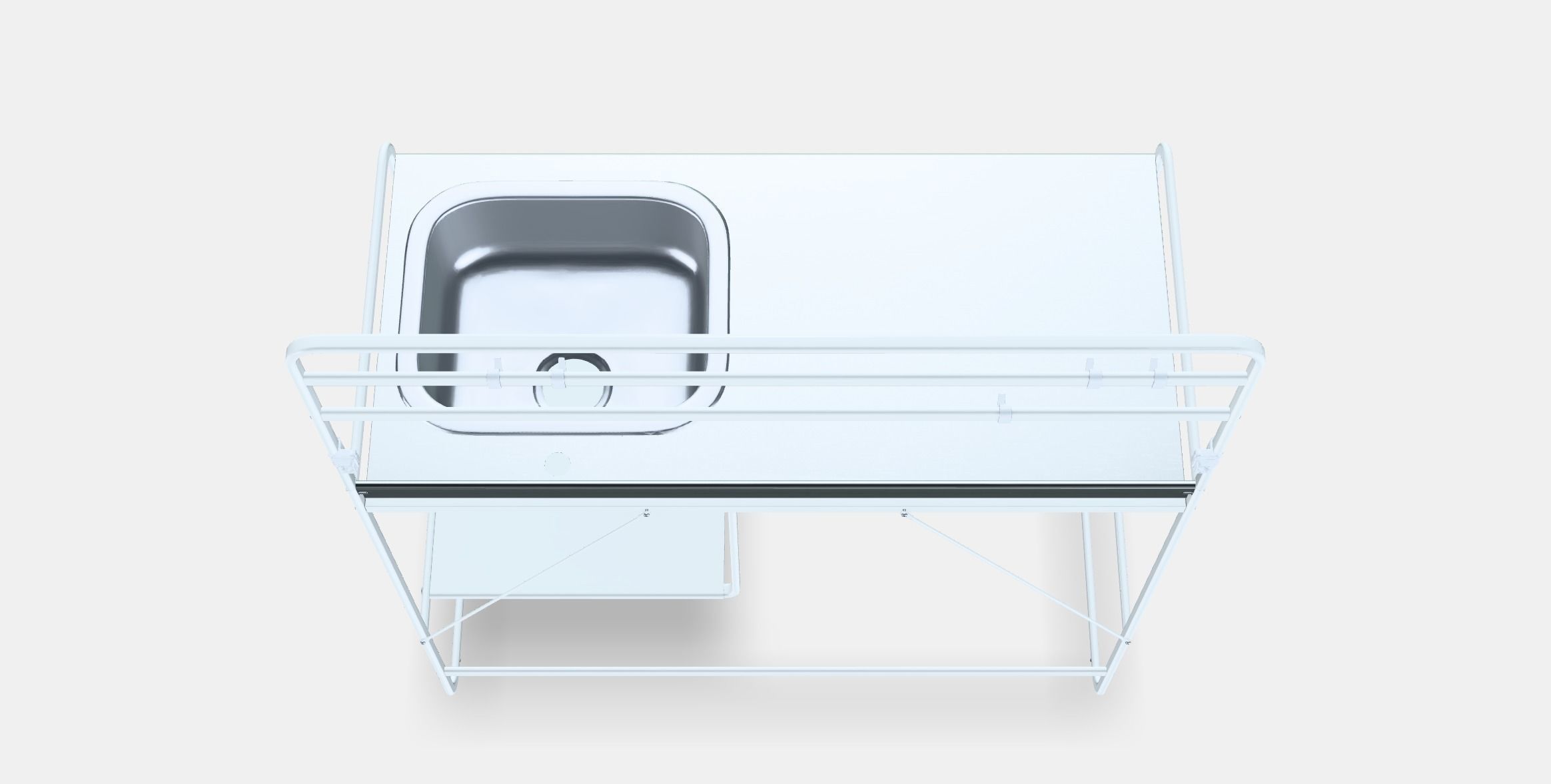 SUNNERSTA Mini-kitchen Low-poly 3D model_5