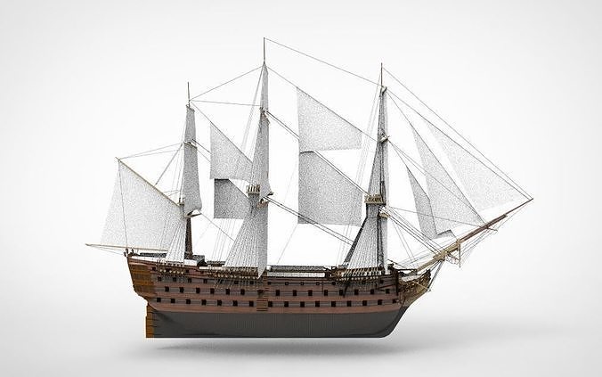 HMS Victory 3D model