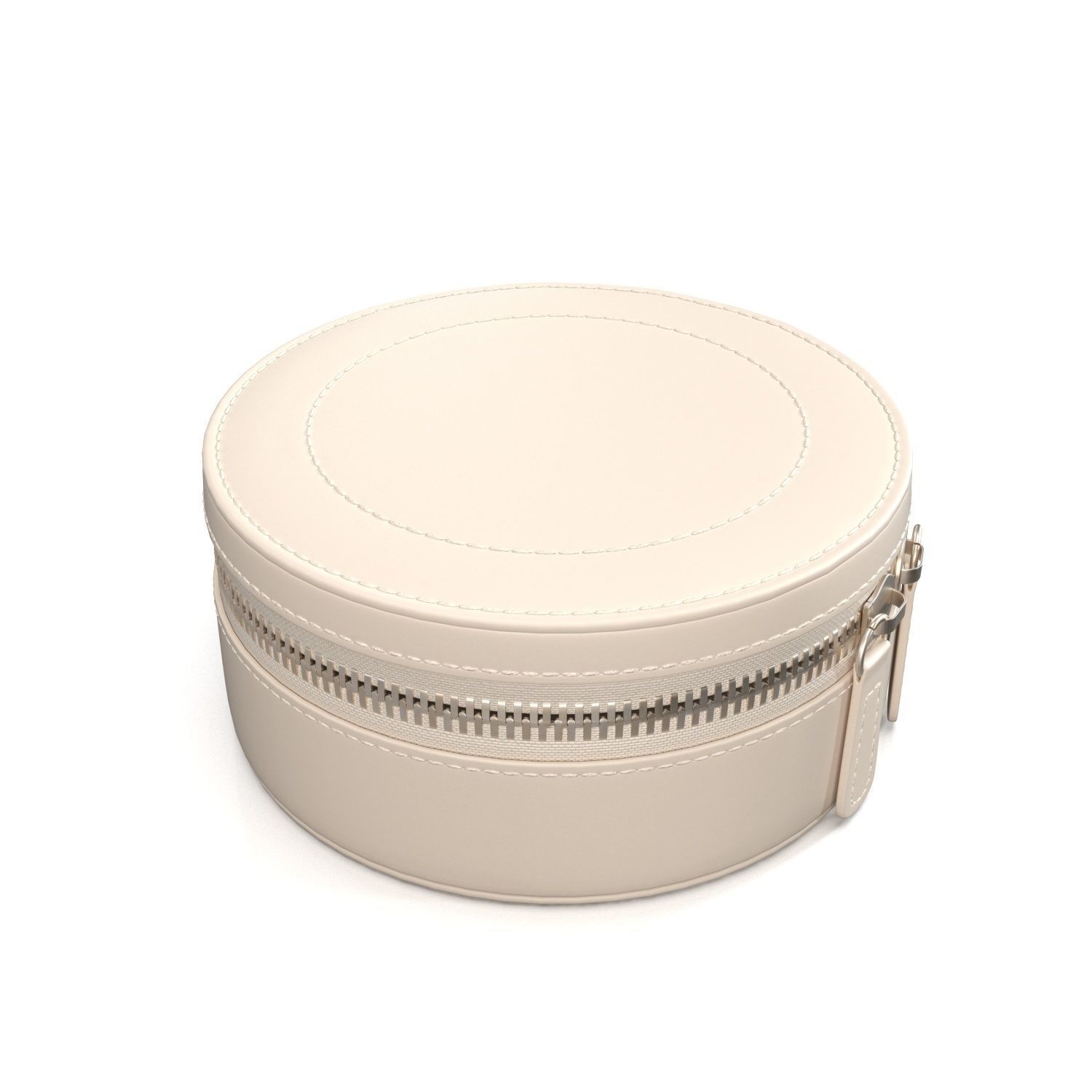Sophia Round Zip Case PBR 3D model_2